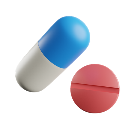 Pills  3D Illustration