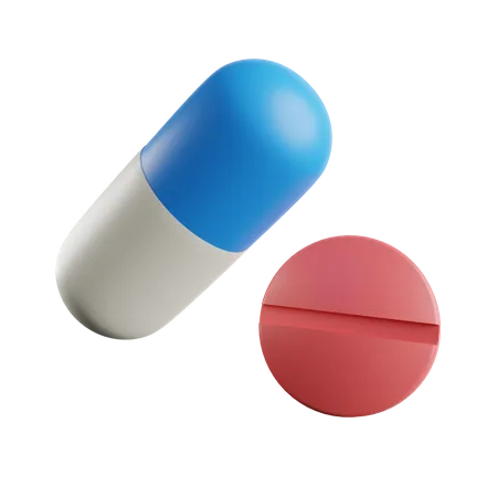 Pills  3D Illustration