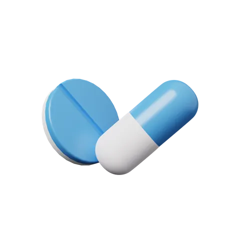 Pills  3D Illustration