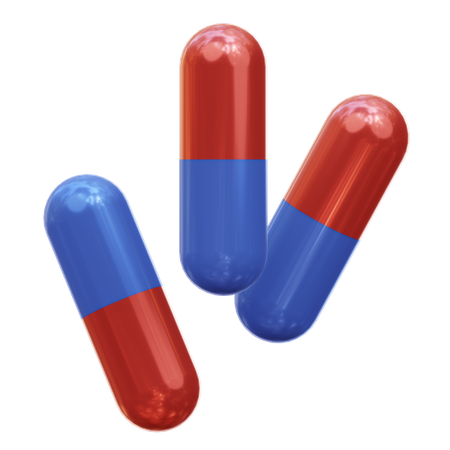 Pills  3D Illustration