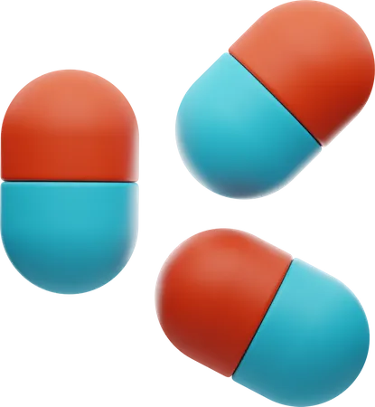 Pills  3D Illustration