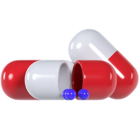 Pills  3D Illustration