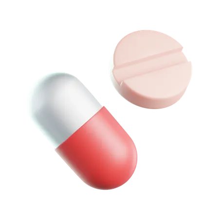 Pills 3D Icon