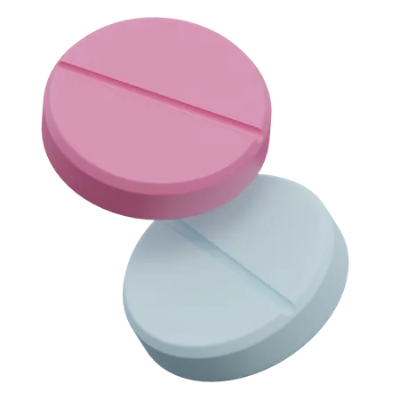Pills  3D Icon