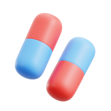 Pills Medicine  3D Icon