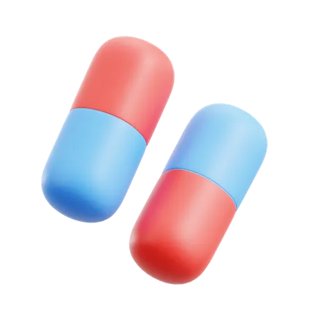 Pills Medicine  3D Icon