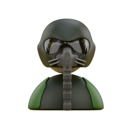 Pilot  3D Icon