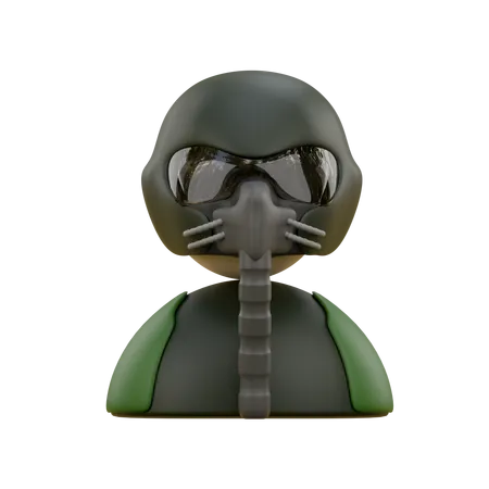 Pilot  3D Icon