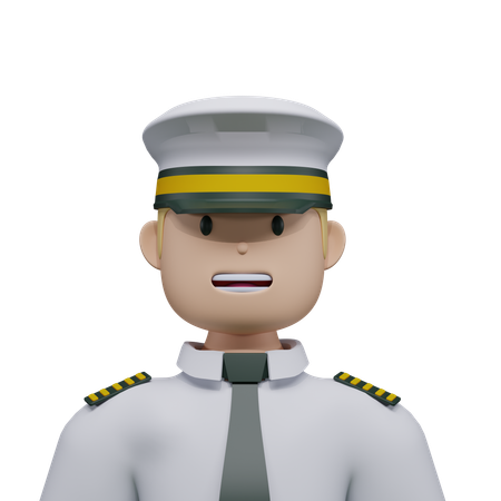 Pilot  3D Icon