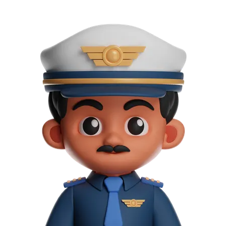 Pilot  3D Icon