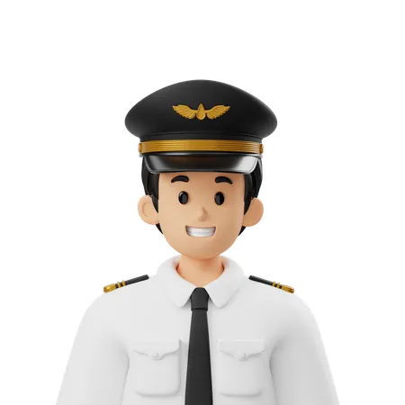 Pilot Avatar  3D Icon