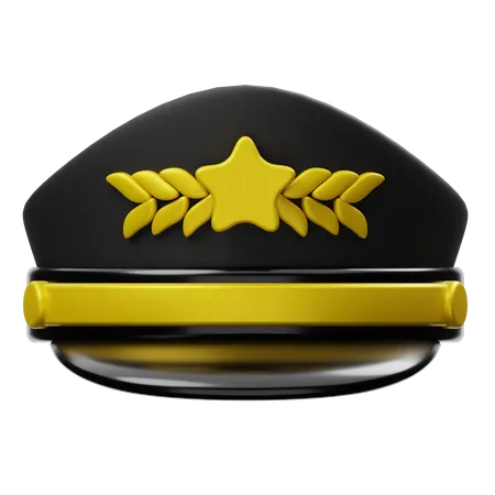 Pilot Hat  3D Icon