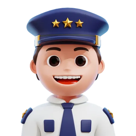 Pilote  3D Icon