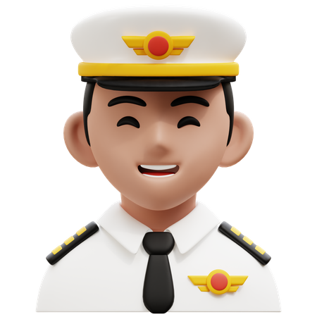 Pilote  3D Icon