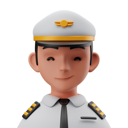 Pilote  3D Icon