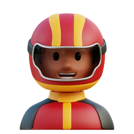 Piloto  3D Icon