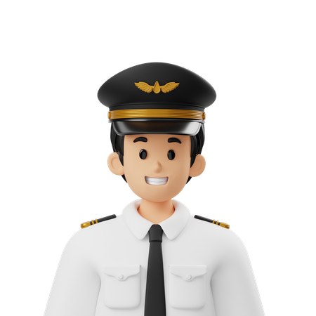 Avatar piloto  3D Icon