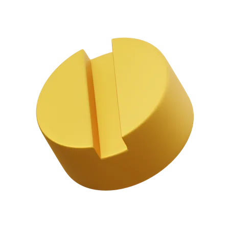 Comprimido  3D Icon