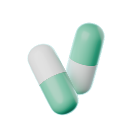Pílulas  3D Icon