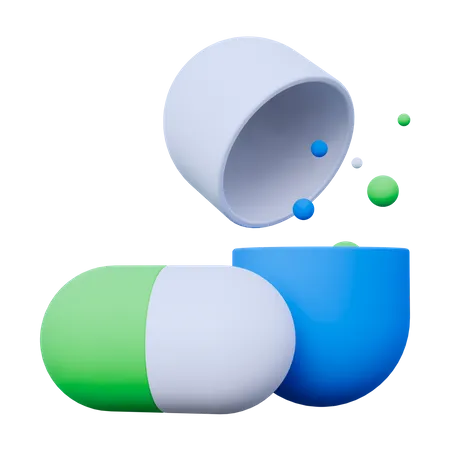 Pilules  3D Icon
