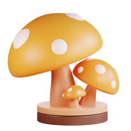 Pilz  3D Icon