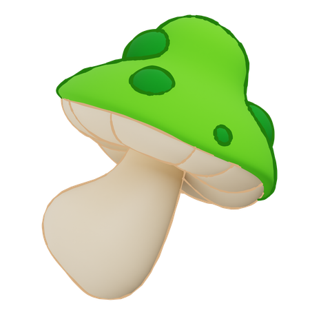 Pilz  3D Icon