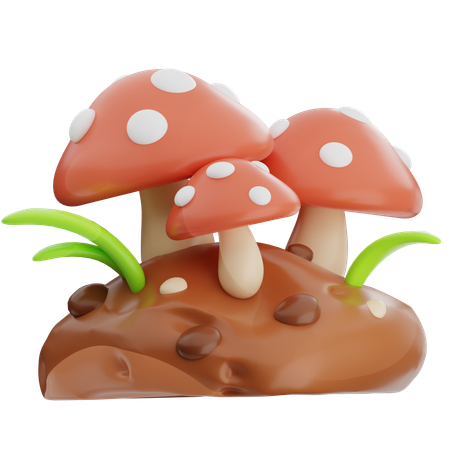 Pilz  3D Icon