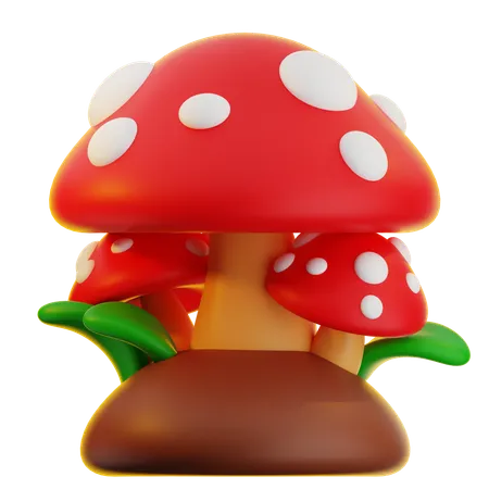 Pilz  3D Icon