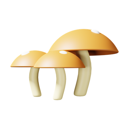 Pilz  3D Illustration