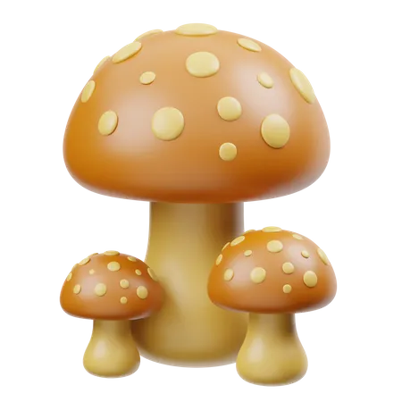 Pilz  3D Icon