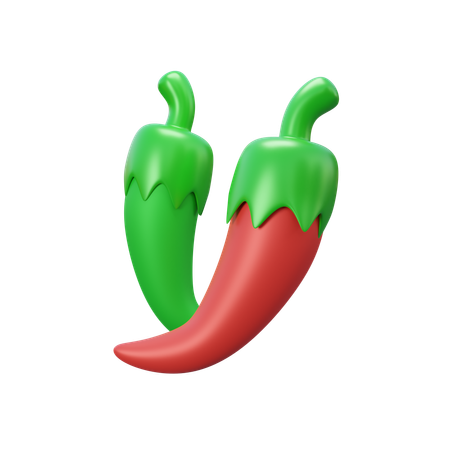 Piment  3D Icon