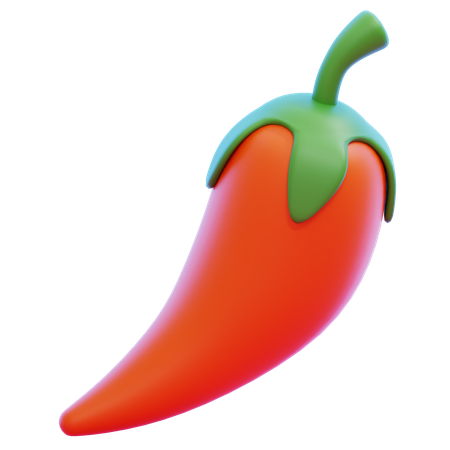 Chili  3D Icon