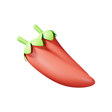 Le Chili  3D Illustration