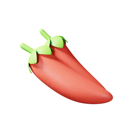 Le Chili  3D Illustration