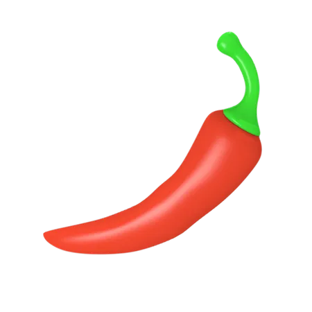 Le Chili  3D Illustration