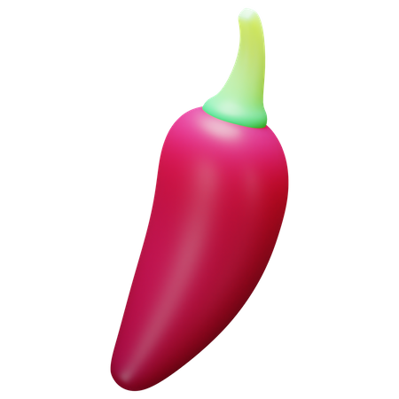 Le Chili  3D Illustration