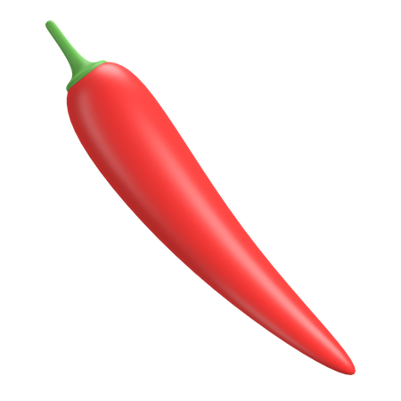 Le Chili  3D Illustration