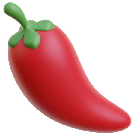 Le Chili  3D Icon