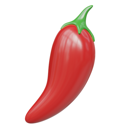 Piment rouge  3D Icon