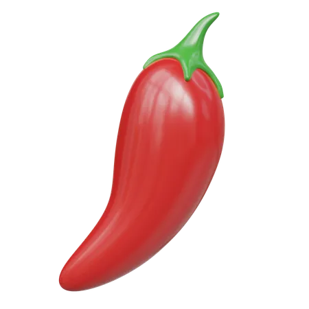 Piment rouge  3D Icon