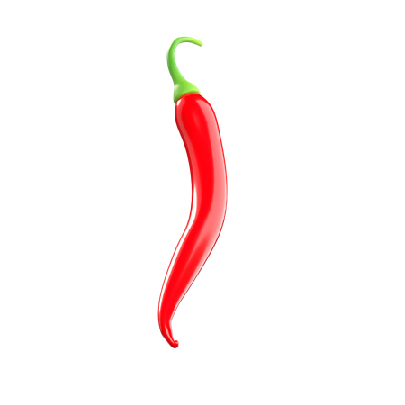 Piment rouge  3D Icon