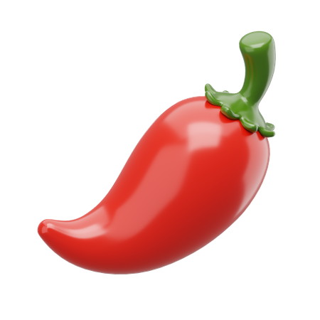 Piment rouge  3D Icon