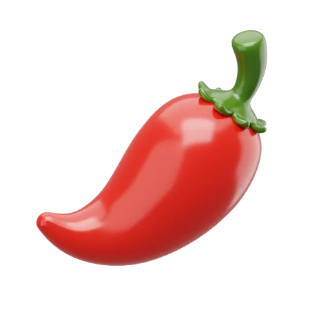 Piment rouge  3D Icon