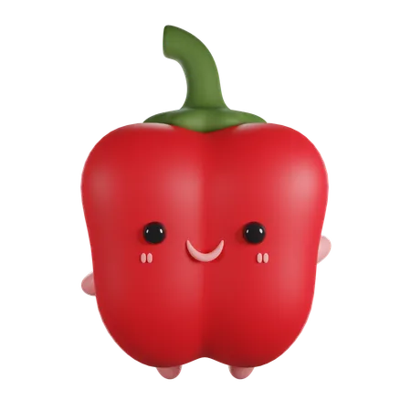 Pimenta  3D Icon