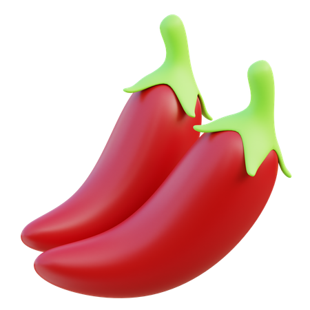 Pimenta  3D Icon