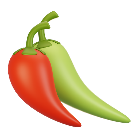 Pimenta  3D Icon