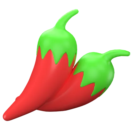 Pimenta  3D Icon