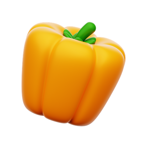 Pimentão  3D Icon