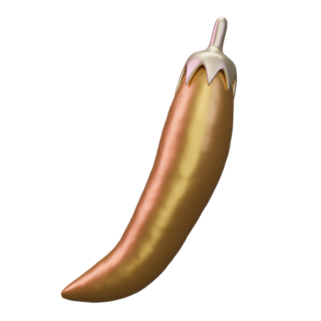 Piments verts  3D Icon