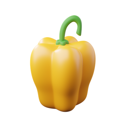 Pimiento morrón  3D Icon